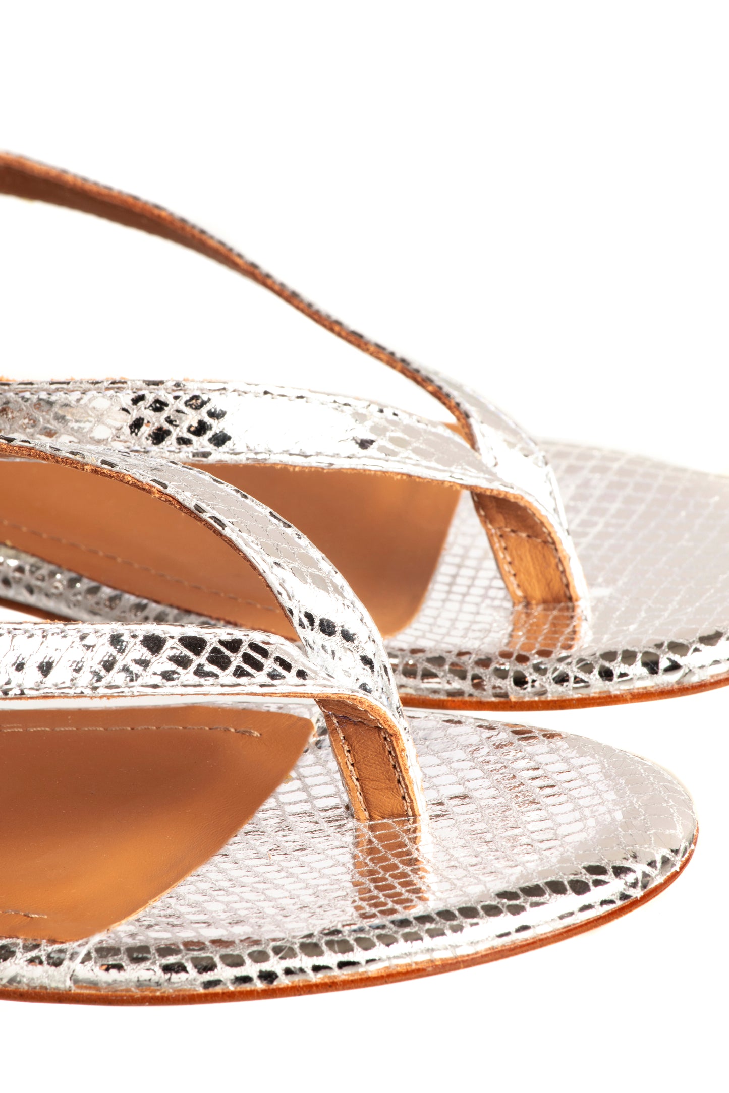 AMALFI SANDALS | SILVER