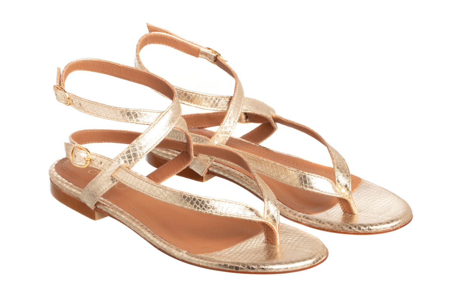 AMALFI SANDALS I GOLD