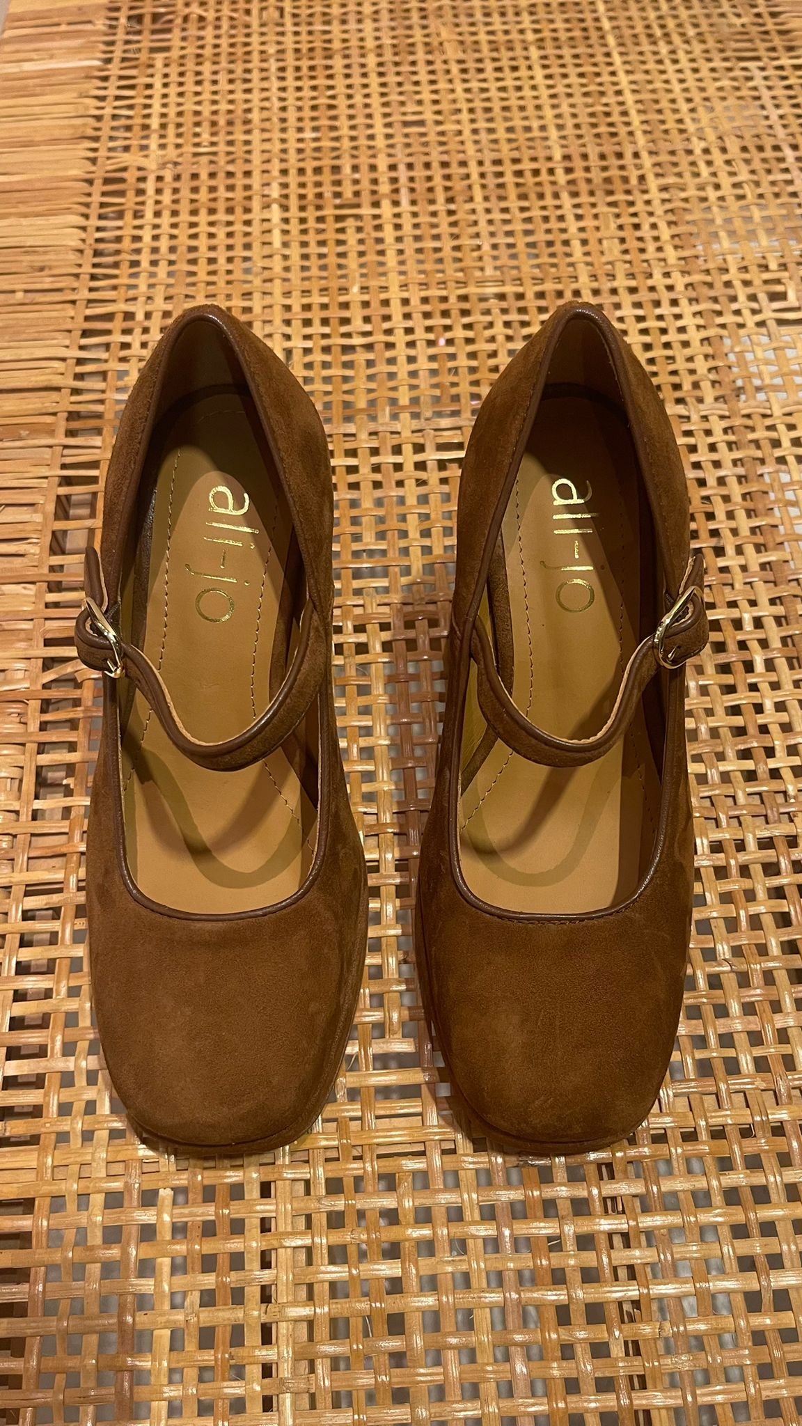 MARY JANE PLATFORM | CAMEL SUEDE