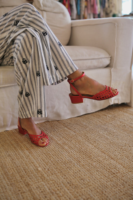 PAROS SHOES | RED