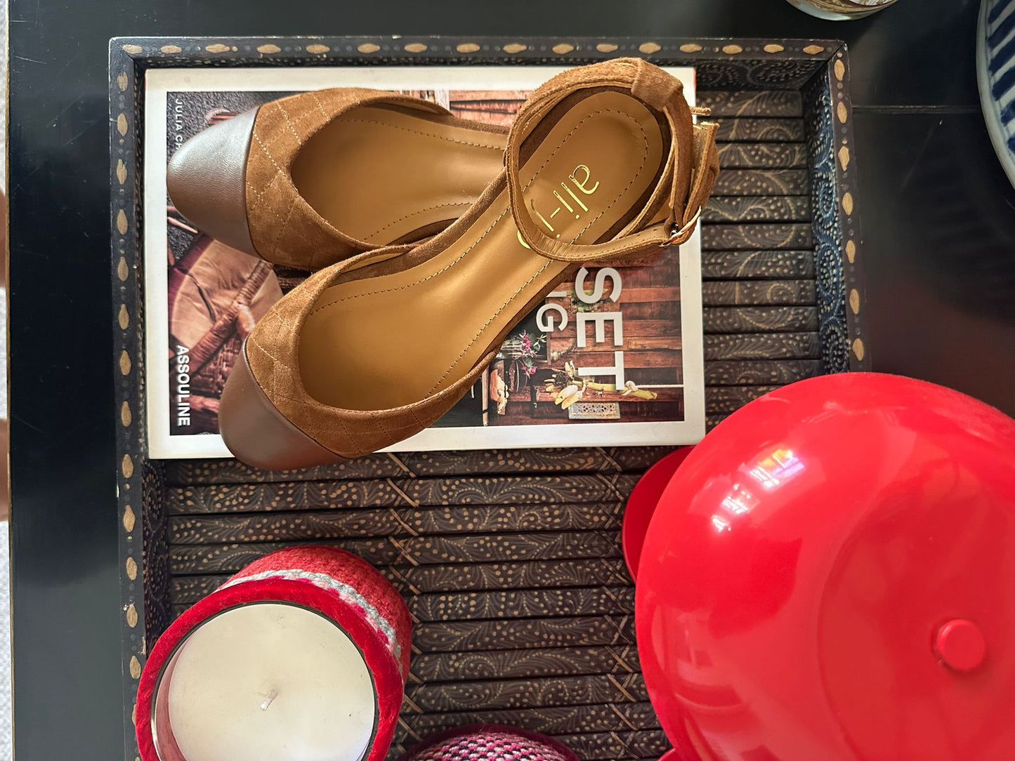 SAINT TROPEZ SHOES | CAMEL