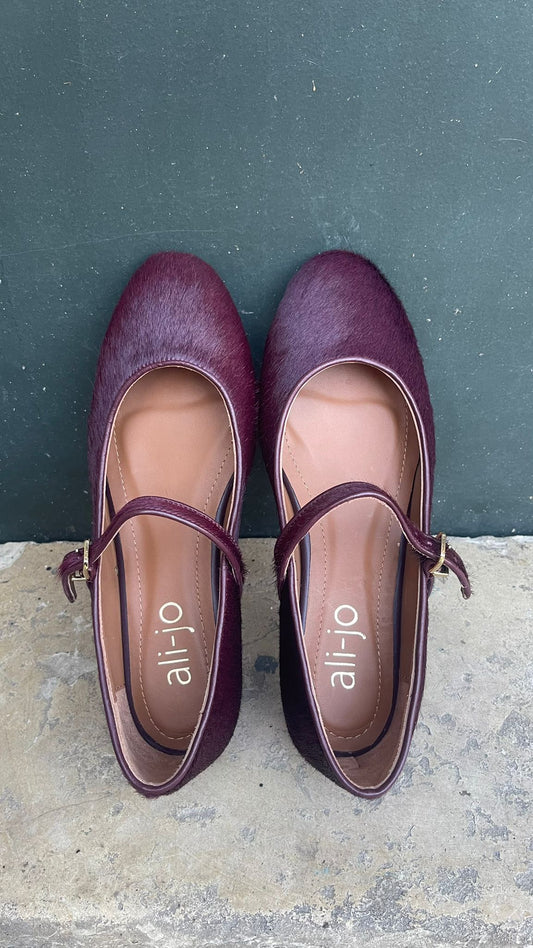 MARY JANE | BURGUNDY