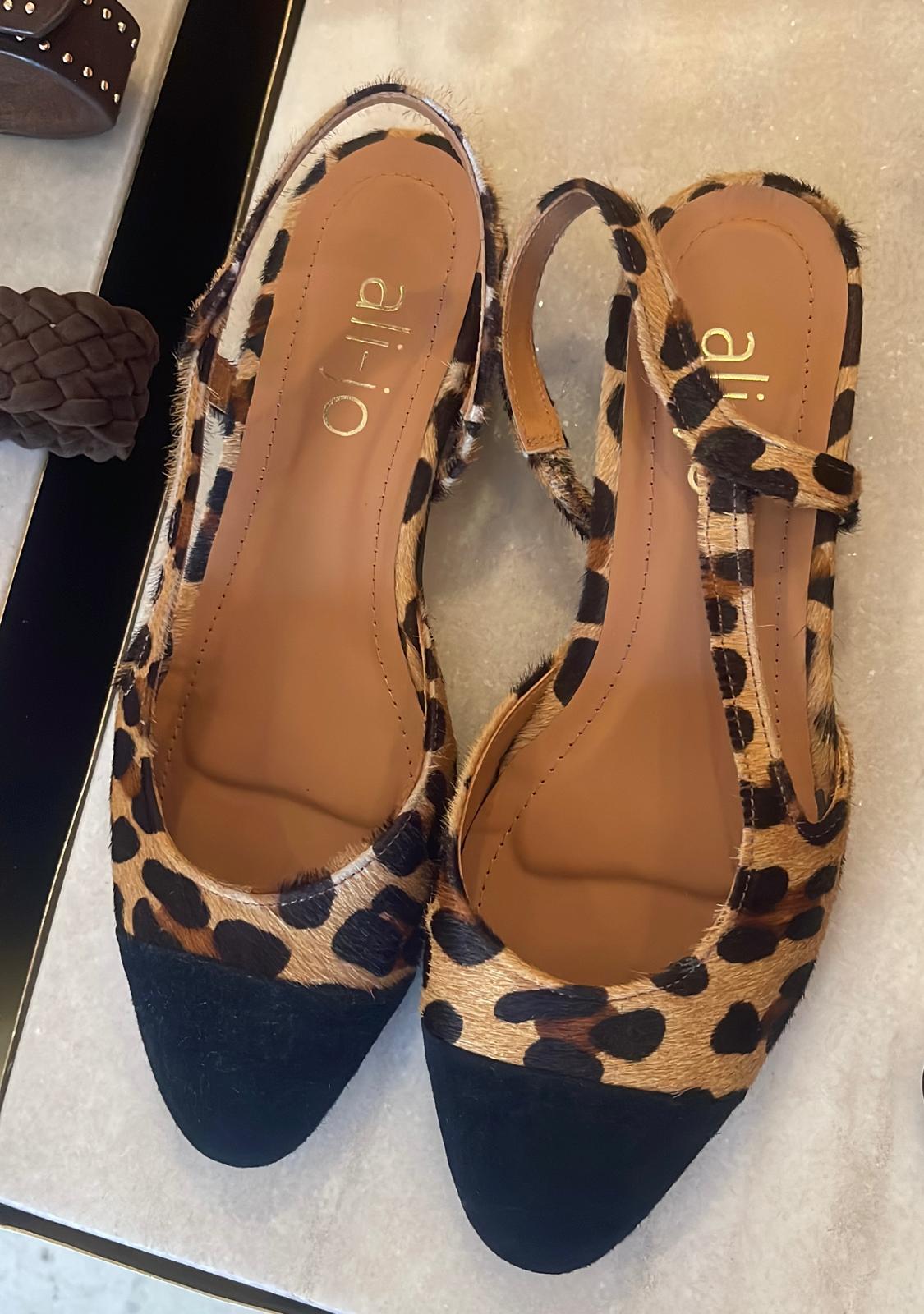 CAPRI SHOES | LEOPARD PONY HAIR
