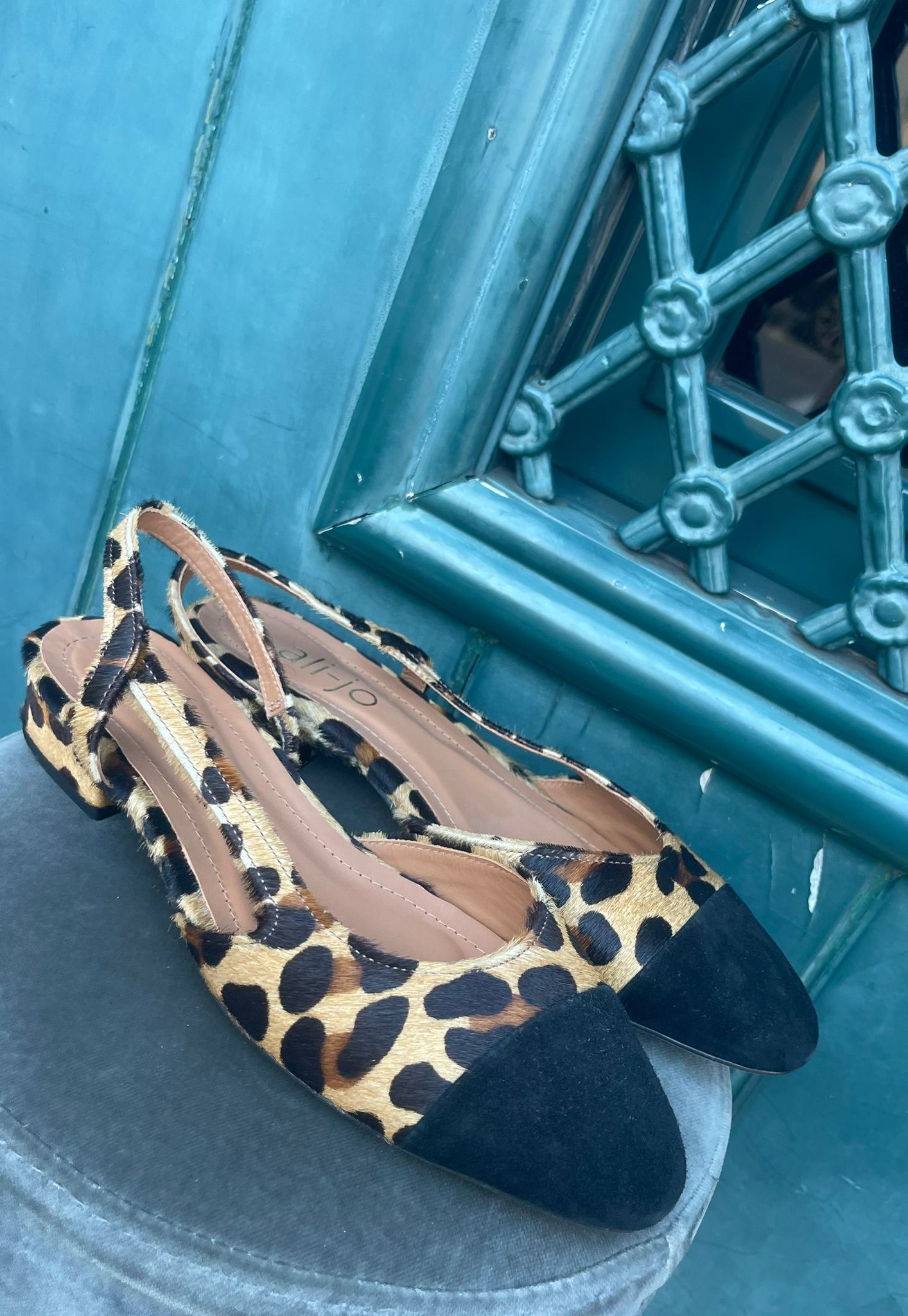 CAPRI SHOES | LEOPARD PONY HAIR