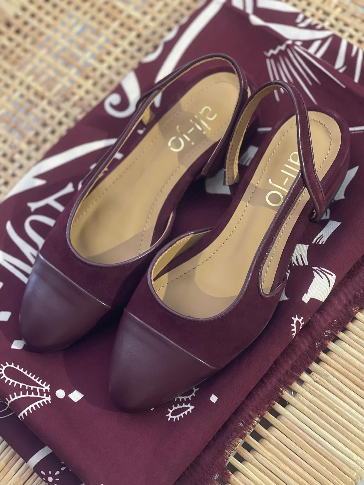 CAPRI SHOES | BURGUNDY