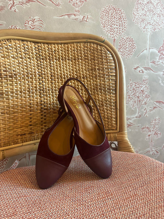 CAPRI SHOES | BURGUNDY